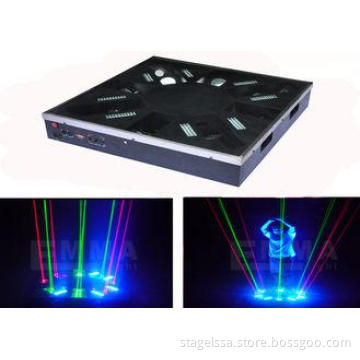 Dynamic Professional Rgb Dance Laser Lights  / Crossed Net